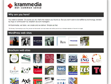 Tablet Screenshot of krammedia.com